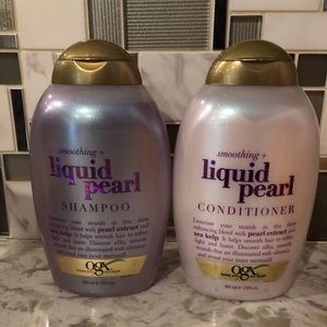 OGX Liquid Pearl Shampoo & Conditioner 13oz